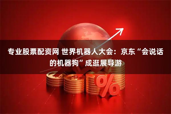 专业股票配资网 世界机器人大会：京东“会说话的机器狗”成逛展导游